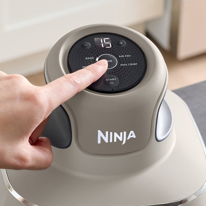 Ninja Crispi 4-in-1 Glass Air Fryer, 4 Qt & 6 Cup Containers, Designed Non-Toxic, Sage FN101SG-78