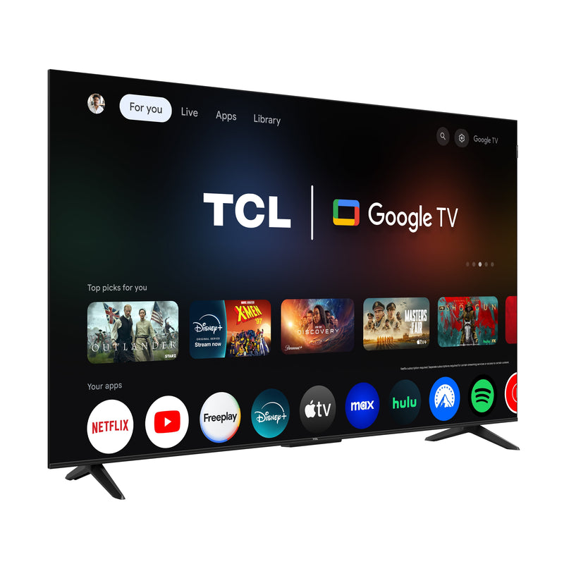 TCL 50" Q Series (NEW 2025) 4K UHD HDR QLED Smart TV with Google TV -Dolby Vision, Dolby Atmos, Motion Rate 120, HDR 10+, Auto Game Mode - 50Q51K-11
