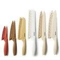 Carote 12 Pcs Kitchen Knife Set, Stainless Steel Knife Set with Creamic Coating, Taupe-4
