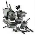 Tramontina Primaware 18 Piece Non-stick Cookware Set, Steel Gray-4