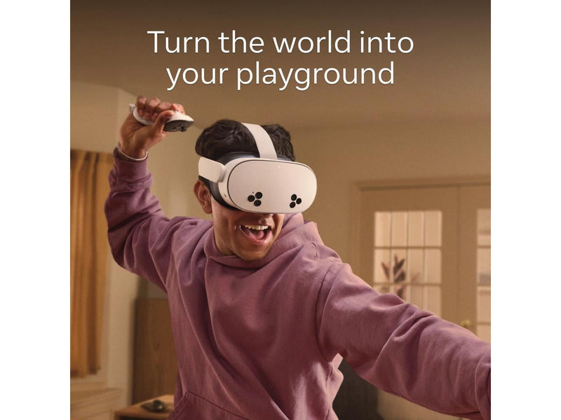 Meta Quest 3S 128GB — Dive into Mixed Reality — Unreal device. Unreal price. — All-In-One Headset — Get a 3-Month Trial of Meta Horizon+ Included-2