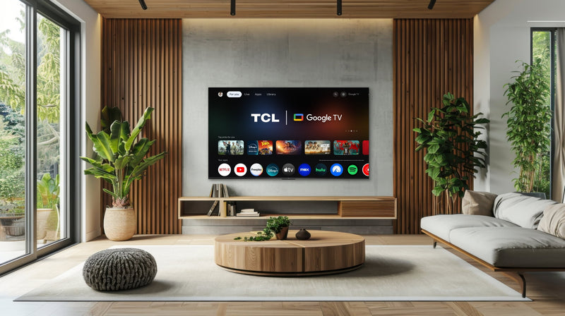 TCL 50" Q Series (NEW 2025) 4K UHD HDR QLED Smart TV with Google TV -Dolby Vision, Dolby Atmos, Motion Rate 120, HDR 10+, Auto Game Mode - 50Q51K-20